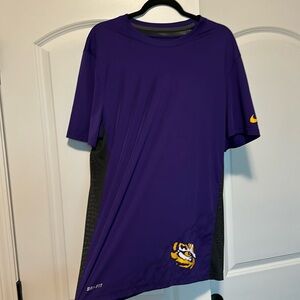 LSU tiger eye tee